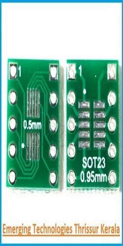 Emerging 1pcs 10 Pin Pcb Board Kit Smd To Dip Sop Msop Ssop Tssop Sot23