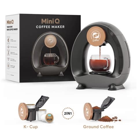 ICafilas Mini Q Coffee Maker Machine Single Serve Quiet Temp