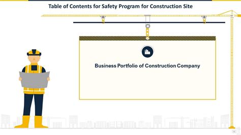 Safety Program For Construction Site Powerpoint Presentation Slides PPT ...