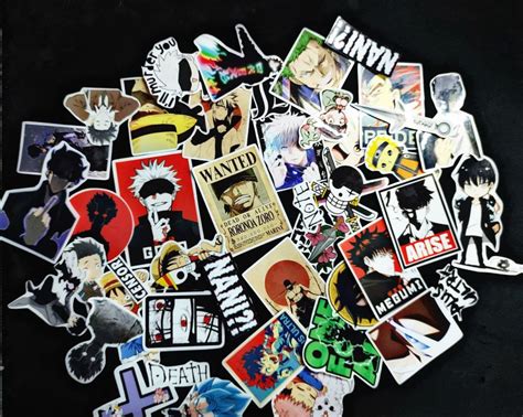 Sticker Fever 3m Vinyl 50 Amine Laptop Stickers For Anime Desertcart