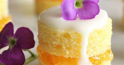 Mini Naked Cakes With Sweet Orange Marmalade Top Recipes