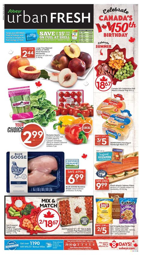 Sobeys Urban Fresh Flyer June To July