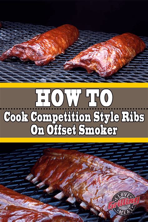 How To Cook Competition Style Ribs On Offset Smoker Offset Smoker