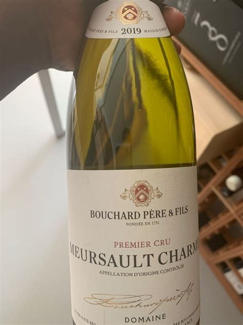 2019 Bouchard Père et Fils Meursault 1er Cru Charmes France Burgundy