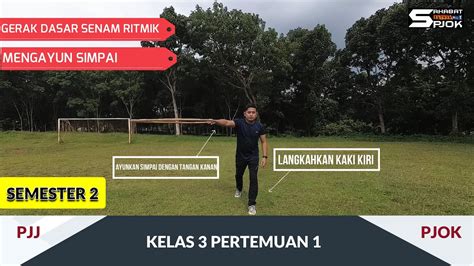 PJJ PJOK Kelas 3 Pertemuan Ke 1 Semester 2 Gerak Dasar Senam Ritmik