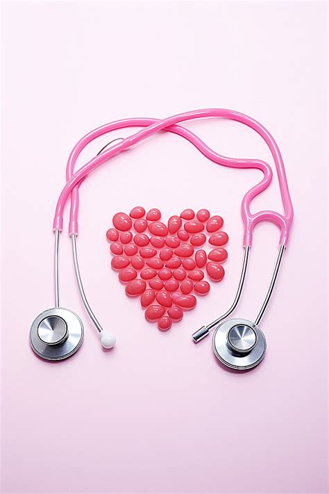 Stethoscope With A Heart Background Wallpaper Image For Free Download ...