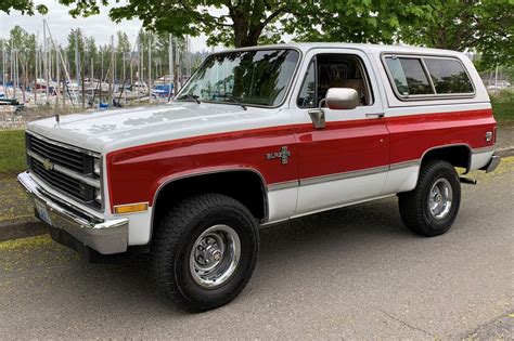 No Reserve 1984 Chevrolet K5 Blazer Silverado 4x4 For Sale On Bat