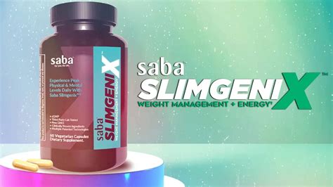 Saba Slimgenix Weight Management And Energy On Vimeo