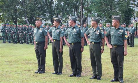 Upacara Pelepasan Purna Tugas Kasdim Beserta Anggota Semangat