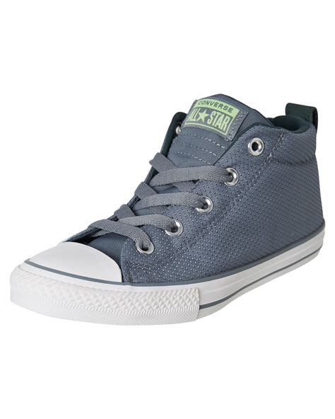 Converse Kids Chuck Taylor All Star Street Mid Shoe - Cool Grey ...