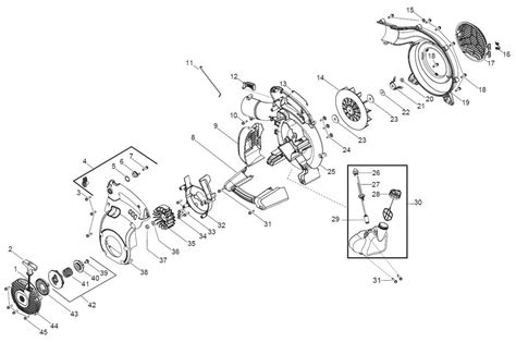 Husqvarna Leaf Blower Parts Breakdown