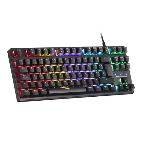 Teclado Mecanico Tkl Mars Gaming Mkxtkl Azul Europeanpc