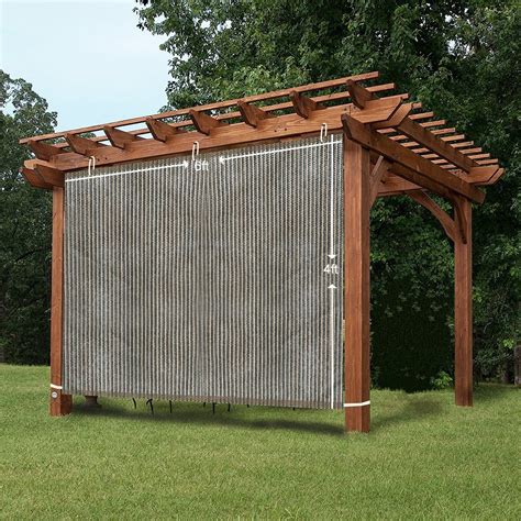 Ez Hang Outdoor Shade Cloth New Design Vertical Side Wall Panel For