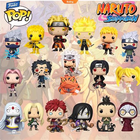 Funko Pop Naruto Shippuden Uzumaki Naruto Kakashi Sasuke Jiraiya