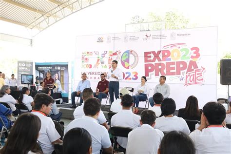 Arrancó la Expo Universidades 2023 y Expo Prepárate en Huetamo con