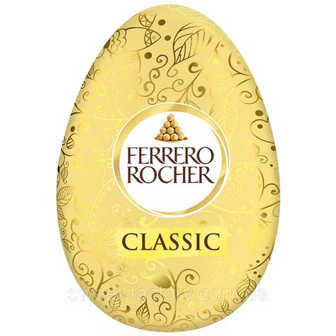 Шоколадное яйцо Ferrero Rocher Osterei Classic 100g: продажа, цена в ...