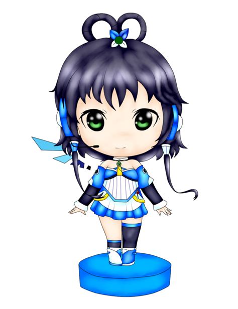 [Vocaloid] Luo Tianyi (chibi) by yunuen-i on DeviantArt