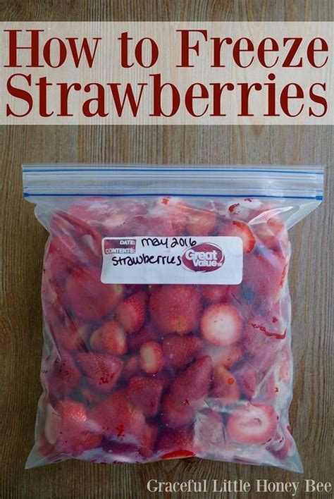 Mastering the Art of Freezing Strawberries for Freshness | Frozen ...