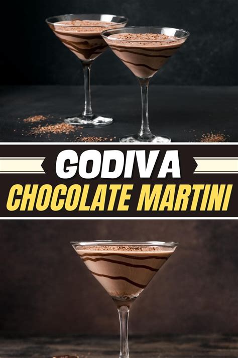 Godiva Chocolate Martini Insanely Good