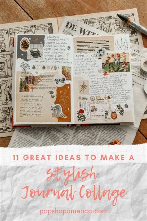 11 Ideas for Creating a Stylish Journal Collage