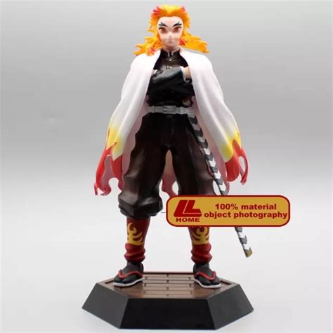 Anime Demon Slayer Kimetsu No Yaiba Rengoku Kyoujurou Stand Pvc Figure