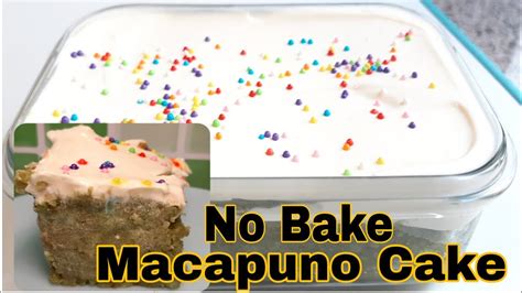 No Bake Fudgee Barr Macapuno Cake Easy Macapuno Cake Jeddah Vlogs