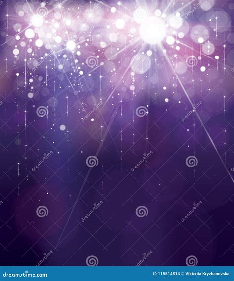 Vector Violet Lights Background. Stock Vector - Illustration of black ...