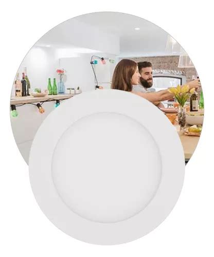 Luminária circular led de teto Sanelec 1288 cor branco 127V MercadoLivre