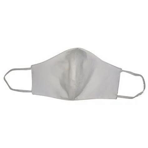 Reusable White Cotton Face Mask Number Of Layers 2 Layer At Rs 25 In