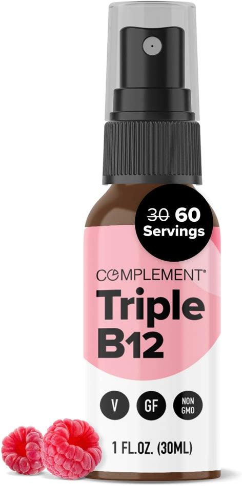 Vitamin B12 Sublingual Vegan B12 Vitamin Spray Methylcobalamin Vitamin B12