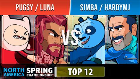 Pugsy Luna Vs Simba Hardymj Top Na Brawlhalla Spring