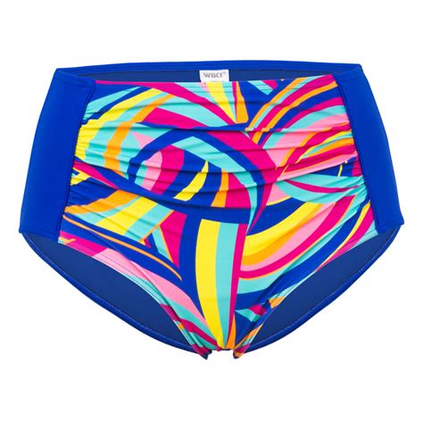 WIKI Kos Midi Shape trusse mønstret bikini Shop på Sass dk