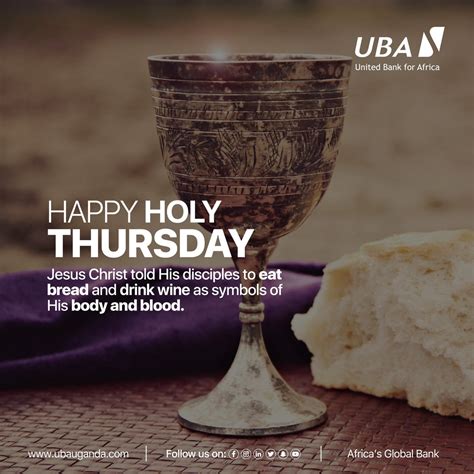 Holy Thursday Symbols