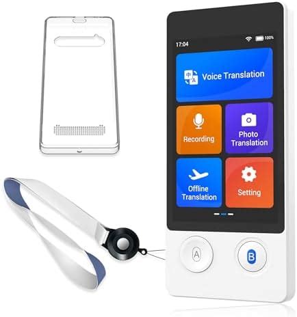 ANFIER Offline Language Translator Device W12 White 144 Languages And