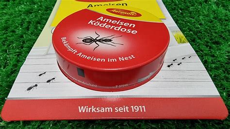 2 75 Dose 6 x Aeroxon AMEISEN KÖDERDOSE KÖDER DOSE Fraßköder