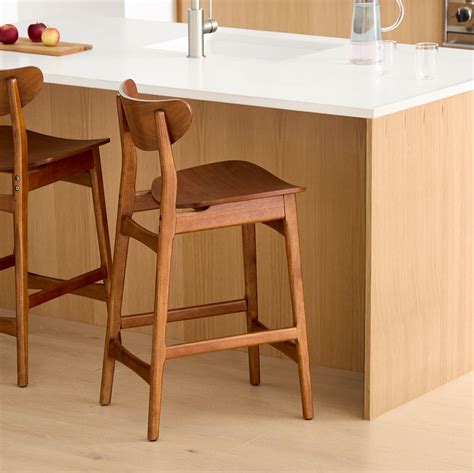 Classic Café Walnut Bar And Counter Stools West Elm