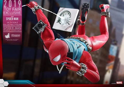 Hot Toys Marvel 16 Spider Man Scarlet Spider Suit