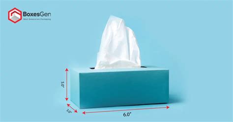 Tissue Box Dimensions