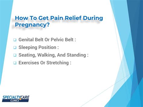 Ppt How To Relieve Hip Pain During Pregnancy Powerpoint Presentation