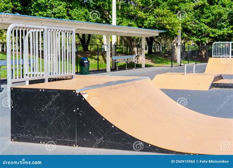 Photo of a Skate Park Ramps Stock Photo - Image of outdoors, skate ...