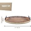 Amazon Festwind Coffee Table Tray Wooden Tray With Handles Round