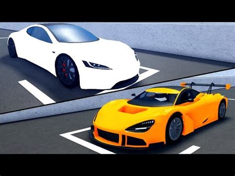 Roblox Car Dealership Tycoon Tesla Roadster Vs McLaren 720S GT3 YouTube