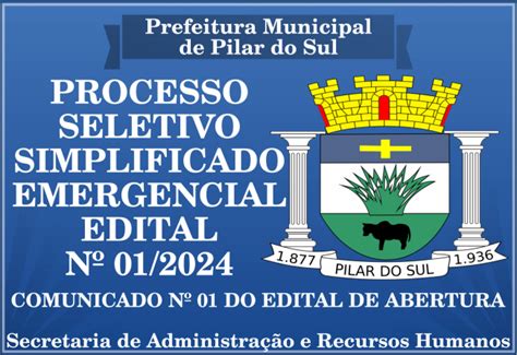 Not Cia Processo Seletivo Simplificado Emergencial Edital N