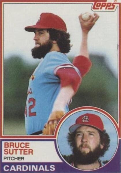 Topps Bruce Sutter For Sale Online Ebay