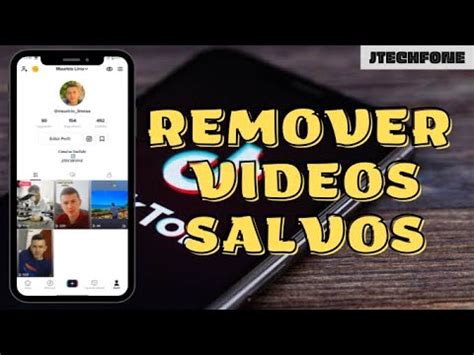 Como Remover V Deos Salvos Do Tiktok Youtube