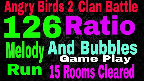 Angry Birds Clan Battle Today Feb Ratio Multiple Melody