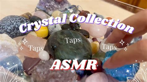 Asmr Crystal Collection Tour Yummy Tapping And Rummaging Sounds 🥰 Youtube