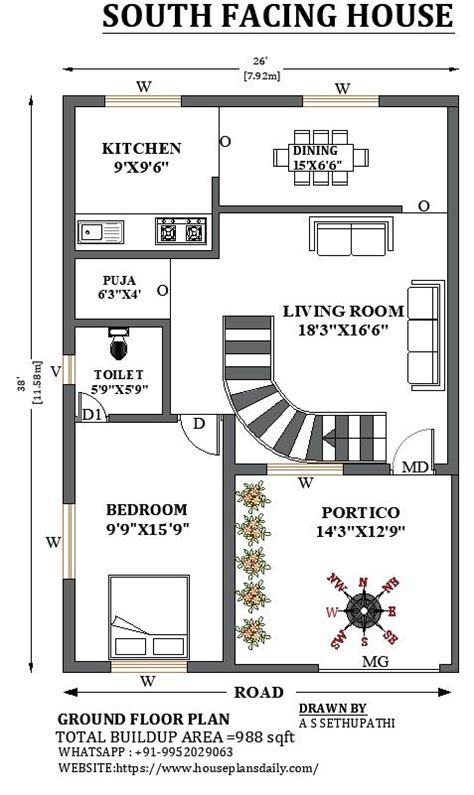 X South Facing Duplex Home Design House Designs And Plans Pdf Books