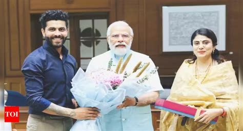 ravindra jadeja joins bjp  sadasyata abhiyan india news times
