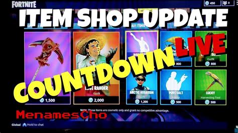 🔊menameschos Live Ps4 😂 Item Shop Update 🆕 Countdown 🕐 Fortnite Battle